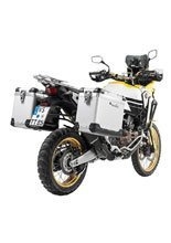 Zestaw: kufry boczne z anodowanego aluminium "And-S" Zega Pro + stelaże czarne Touratech Honda CRF1000L Africa Twin (18-22) /CRF1000L Adventure Sports (38+45L)
