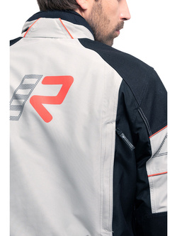 Kurtka motocyklowa tekstylna Rukka R-EX 2.0 czarno-srebrna