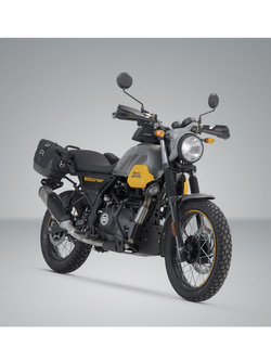 Zestaw sakw bocznych i LEGEND GEAR LC2/LC1 Black ze stelażami do Royal Enfield Scram 411 (21-25)