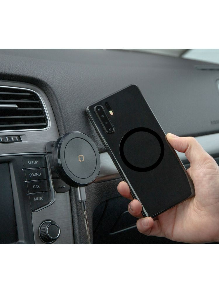 Uchwyt na telefon z ładowaniem bezprzewodowym Lampa Mag Wireless Stick magnetyczny samoprzylepny