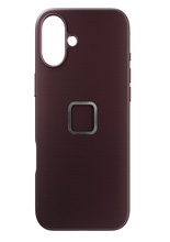 Etui Peak Design Mobile Everyday Fabric do smartfona iPhone 16 Plus bordowe