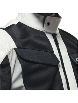 Kurtka motocyklowa tekstylna Dainese Desert Tex szaro-czarna