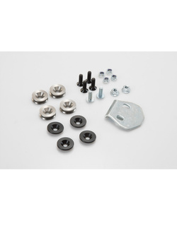 Zestaw: kufer centralny czarny TRAX ADV + stelaż Adventure-rack SW-Motech KTM 1290 Super Adventure / S / R (21-) [pojemność 38 L]