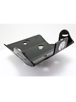 Płyta pod silnik AXP Racing do GasGas EC250, EC300 (01-09) czarna