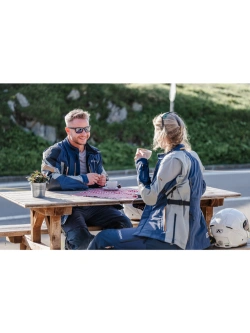 Kurtka motocyklowa tekstylna Klim Latitude niebieska