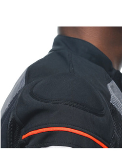 Kurtka motocyklowa tekstylna Dainese Air Fast Tex czarno-szaro-biała