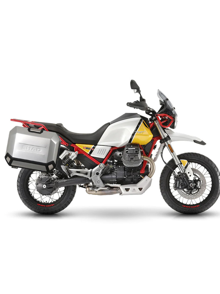 Stelaż 4P do aluminiowych kufrów bocznych Shad do Moto Guzzi V85TT (19-23)