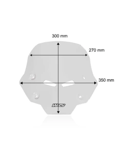Szyba motocyklowa WRS Sport Honda CB 500 Hornet (25-) przezroczysta