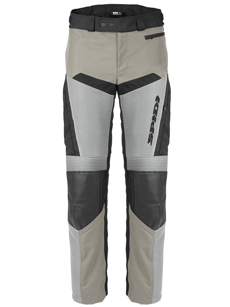 Spodnie motocyklowe skórzane Spidi Vent Pro H2Out czarno-szare