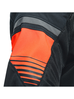 Kurtka motocyklowa tekstylna Dainese Air Fast Tex czarno-szaro-czerwona