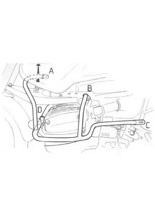 Gmol silnika Hepco&Becker do BMW R 1150 GS Srebrny