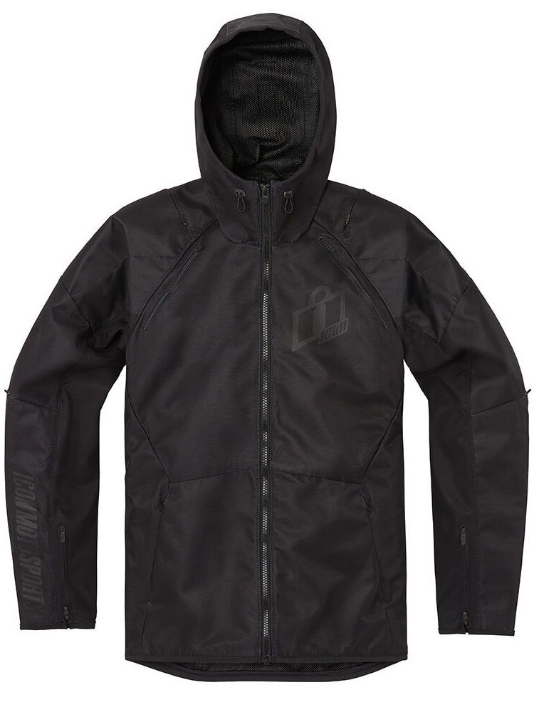 Kurtka motocyklowa tekstylna Icon Airform czarna