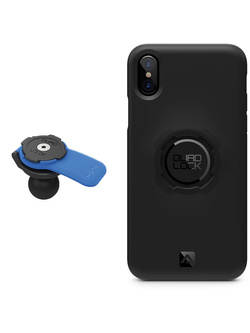 Zestaw: etui na telefon iPhone X / XS + uchwyt kulowy Quad Lock