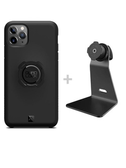 Zestaw na biurko: etui na telefon iPhone 11 Pro Max + uchwyt Quad Lock