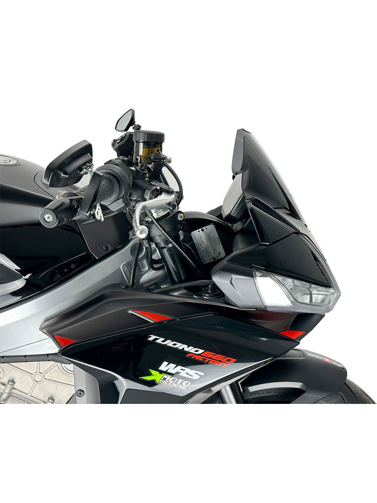 Szyba motocyklowa WRS Sport Aprilia Tuono 660 / V4 (21-24) mocno przyciemniana