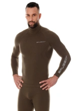 Koszulka termoaktywna z długim rękawem Brubeck Ranger Thermo khaki