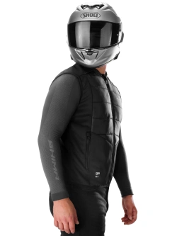 Kurtka motocyklowa tekstylna Shima Rush 3.0 czarno-czerwona
