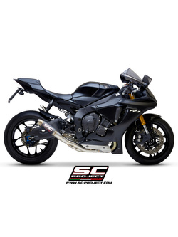 Tłumik SC-Project GP70-R Carbon / Titanium, Bez katalizatora (Slip on) - Yamaha YZF R1 / R1M [15-16]