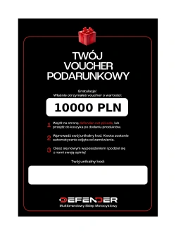 Voucher podarunkowy Defender o wartości 10000,- PLN [wersja elektroniczna]