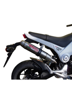 Pełny układ wydechowy G.P.R Deeptone Inox [Racing System, Stainless Steel] - Honda MSX / Grom 125 [13-17]
