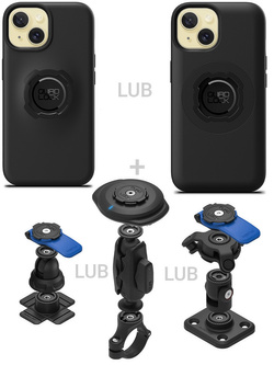Zestaw 360 Quad Lock: etui na telefon iPhone 15 oraz wybrane komponenty