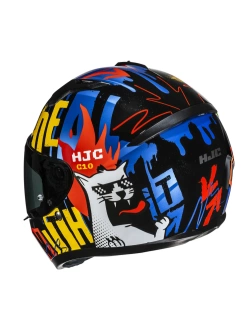 Kask integralny HJC C10 Fop czarno-niebieski