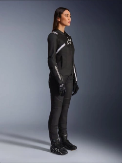 Kurtka motocyklowa damska tekstylna Alpinestars Stella T-SPS Air V2 czarno-biała