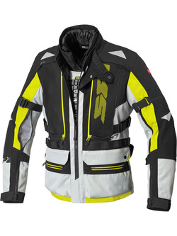 Kurtka motocyklowa tekstylna Spidi Allroad czarna-fluo
