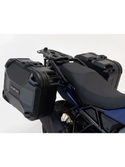 Zestaw: kufry boczne DUSC M i L + stelaże PRO SW-Motech KTM Super Adventure 1290 (14-20) [poj.: 33l + 41l]