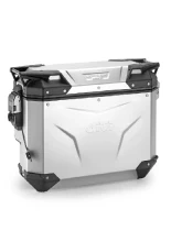 Kufer boczny GIVI Trekker Outback Evo Smart 33 aluminiowy, anodyzowany [wyprofilowany, na prawą stronę; poj.: 33 l; bez wkładki SLR]