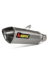 Tłumik motocyklowy Slip-On Line (Titanium+Carbon) Akrapović Kawasaki Z 400 (19-24)/ Ninja 400 (18-24)