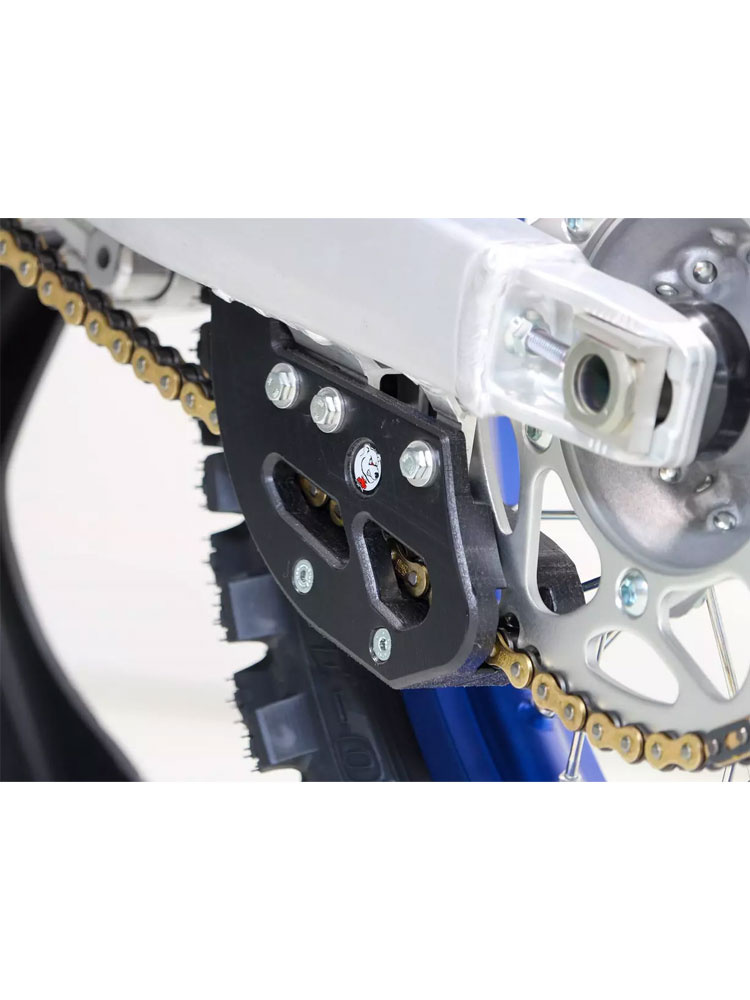 Osłona łańcucha AXP Racing Yamaha YZ 250 F/FX (24-)/ YZ 450 F/FX/WR 450F (23-) czarna