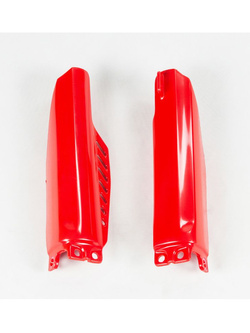 Osłony teleskopów UFO do Hondy CR 85 (03-21), CRF 150R (07-) czerwone