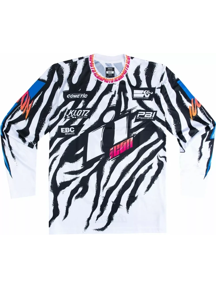 Bluza enduro Icon Rad Dawn czarno-biała