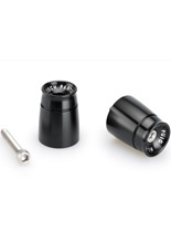 Końcówki kierownicy PUIG Speed do Kawasaki ER6 / Z / ZX / ZZR czarne (długie)
