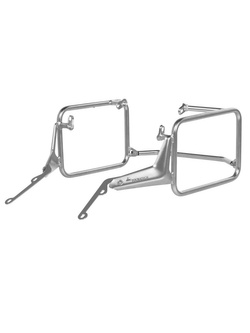 Zestaw: kufry boczne z anodowanego aluminium srebrne "And-S" Zega Evo + stelaże Touratech do BMW R1300 GS (23-) (45+45L)