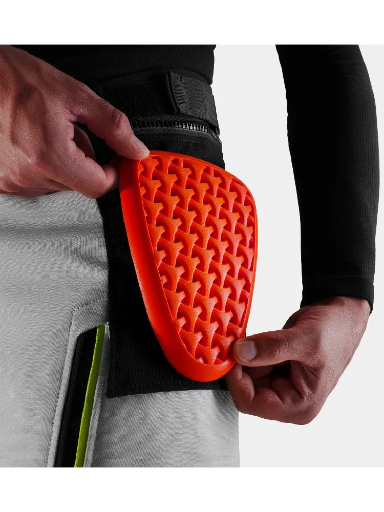 Spodnie motocyklowe tekstylne Shima Dune 2.0 G2 czarno-białe-fluo