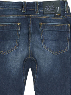 Jeansy motocyklowe damskie Spidi J-Tracker Lady długie ciemnoniebieskie