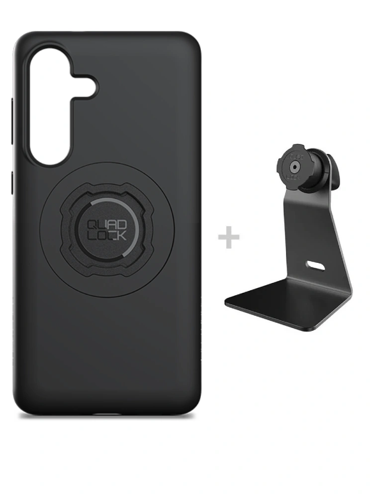 Zestaw na biurko: etui MAG na telefon Samsung Galaxy S26+ (magnetyczne) oraz uchwyt Quad Lock