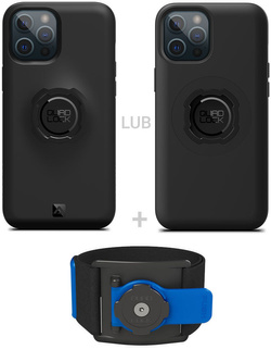 Zestaw do biegania: etui na telefon iPhone 12 Pro Max + opaska sportowa Quad Lock