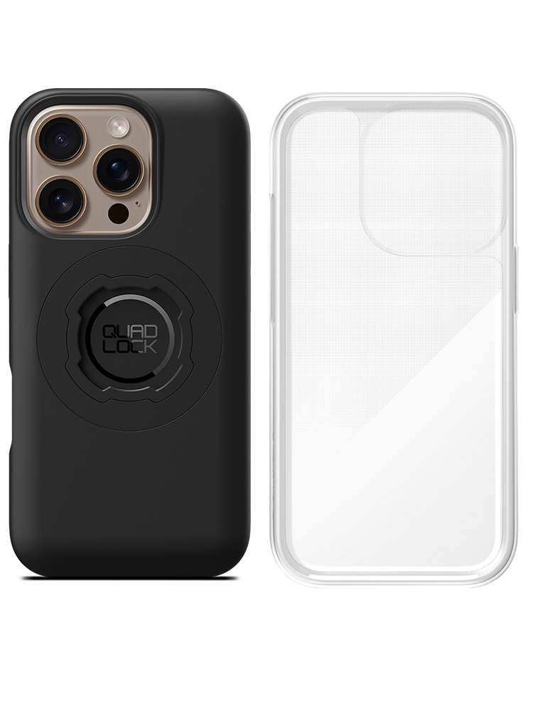 Zestaw: etui MAG na telefon iPhone 16 Pro (magnetyczne) + wodoodporny pokrowiec MAG Quad Lock