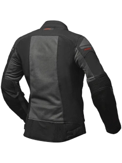 Kurtka motocyklowa damska tekstylna Modeka Khao Air II szaro-czarna
