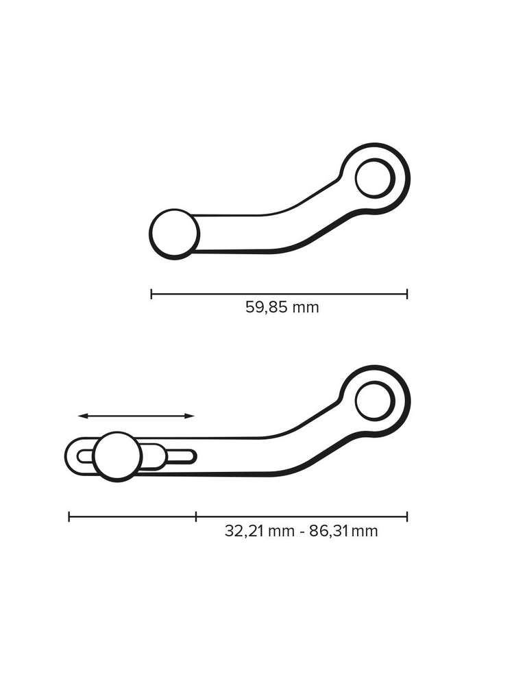 Dźwignia zmiany biegów Sw-Motech BMW R nineT (14-), R nineT Scrambler (16-), R12 S (24-)
