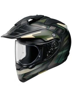 Kask adventure Shoei Hornet ADV 06 Invigorate TC-4 zielono-czarny matowy