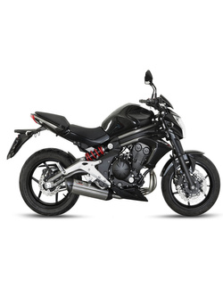 Pełny układ wydechowy (Suono) MIVV do Kawasaki ER-6N / F (12-16) srebrny