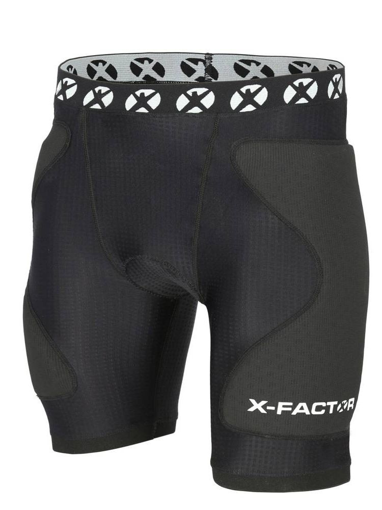 Spodenki ochronne rowerowe X-Factor Duro czarne