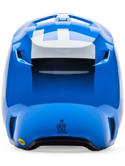 Kask enduro Fox V1 Shield niebiesko-czarny