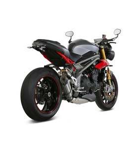 Tłumik motocyklowy Slip-On Line (Suono) MIVV do Triumph Speed Triple 1050 R / S / RS (16-17) srebrne