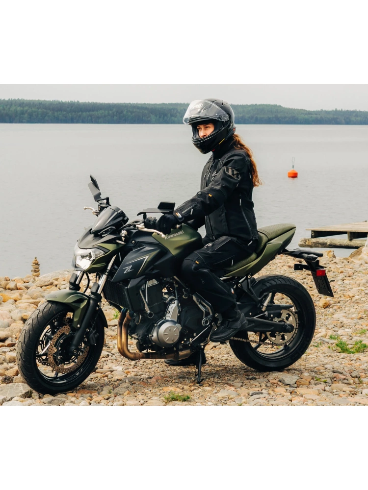 Kurtka motocyklowa damska tekstylna Rukka FlexoRina czarna