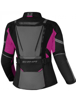 Kurtka motocyklowa damska tekstylna Shima Hero 2.0 różowa